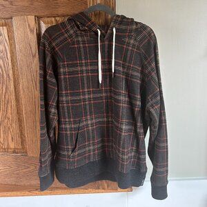 Todd Snyder Plaid Houndstooth Hoodie - Size L